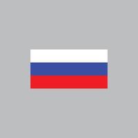 ryska flagga ikon logotyp vektor