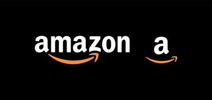 amazon logotyp vektor, amazon ikon fri vektor