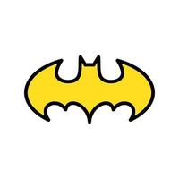 Batman-Logo-Vektor, freier Vektor der Batman-Ikone