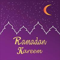 ramadan kareem poster hintergrund vektor illustration design grußkarte social media post vorlage ramadhan mubarak glücklich heiliger ramadan fastenmonat für muslime