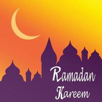 ramadan kareem affisch bakgrund vektor illustration design hälsning kort social media posta mall Ramadhan mubarak Lycklig helig ramadan månad av fasta för muslims