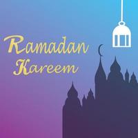 ramadan kareem affisch bakgrund vektor illustration design hälsning kort social media posta mall Ramadhan mubarak Lycklig helig ramadan månad av fasta för muslims