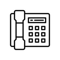 Telefonsymbol für Ihr Website-Design, Logo, mobiles Design und Ihre Präsentation. vektor