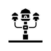 Straßenlaternensymbol für Ihr Website-Design, Logo, App, ui. vektor