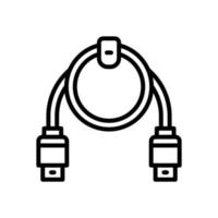 USB-Plug-Symbol für Ihre Website, Ihr Handy, Ihre Präsentation und Ihr Logo-Design. vektor