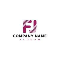 fj-Buchstaben-Logo-Design. fj-Buchstaben-Logo-Vektor-Illustration - Vektor