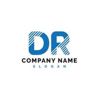 dr-Brief-Logo-Design. dr-Brief-Logo-Vektor-Illustration - Vektor