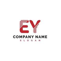 Ey-Buchstaben-Logo-Design. ey-Buchstabe-Logo-Vektor-Illustration - Vektor