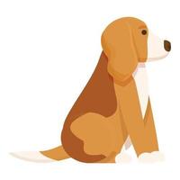 Hundeständer Symbol Cartoon Vektor. Welpenlauf vektor