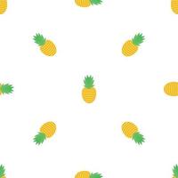 Ananas Muster nahtloser Vektor