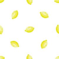 citron- frukt mönster sömlös vektor