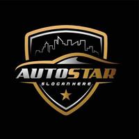 Auto Automobil-Logo-Design-Vektor vektor