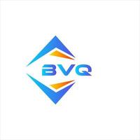 bvq abstraktes Technologie-Logo-Design auf weißem Hintergrund. bvq kreative Initialen schreiben Logo-Konzept. vektor