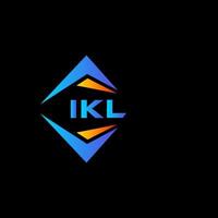 ikl abstraktes Technologie-Logo-Design auf weißem Hintergrund. ikl kreative Initialen schreiben Logo-Konzept. vektor