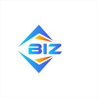 biz abstraktes Technologie-Logo-Design auf weißem Hintergrund. biz kreative Initialen schreiben Logo-Konzept. vektor