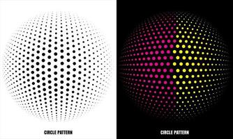 modern cirkel mönster vektor . ny design av cirkel mönster vektor illustration