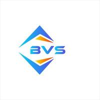 bvs abstrakt teknologi logotyp design på vit bakgrund. bvs kreativ initialer brev logotyp begrepp. vektor