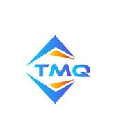 tmq abstrakt teknologi logotyp design på vit bakgrund. tmq kreativ initialer brev logotyp begrepp. vektor