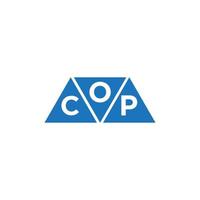 ocp abstrakt första logotyp design på vit bakgrund. ocp kreativ initialer brev logotyp begrepp. vektor