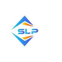 slp abstrakt teknologi logotyp design på vit bakgrund. slp kreativ initialer brev logotyp begrepp. vektor