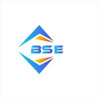 bse abstrakt teknologi logotyp design på vit bakgrund. bse kreativ initialer brev logotyp begrepp. vektor