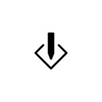 kraft knapp. kraft ikon. enkel stil regler för ordentligt vändning av och vändning på de Utrustning affisch bakgrund symbol. kraft varumärke logotyp design element. kraft t-shirt utskrift. vektor