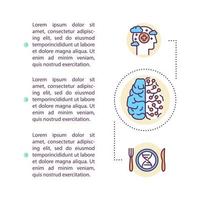 mind hacking koncept ikon med text vektor