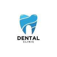 dental klinik tand logotyp design abstrakt vektor mall linjär stil. tandläkare stomatologi läkare läkare logotyp begrepp ikon.