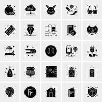 25 universelle Business-Icons Vektor kreative Icon-Illustration zur Verwendung in Web- und Mobilprojekten