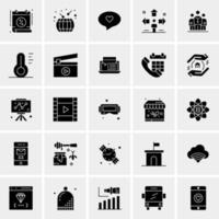 25 universelle Business-Icons Vektor kreative Icon-Illustration zur Verwendung in Web- und Mobilprojekten