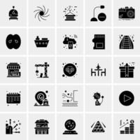 25 universelle Business-Icons Vektor kreative Icon-Illustration zur Verwendung in Web- und Mobilprojekten