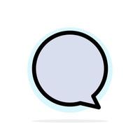 chat instagram schnittstelle abstrakt kreis hintergrund flache farbe symbol vektor