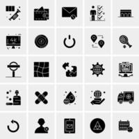 25 universelle Business-Icons Vektor kreative Icon-Illustration zur Verwendung in Web- und Mobilprojekten