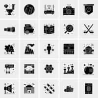 25 universelle Business-Icons Vektor kreative Icon-Illustration zur Verwendung in Web- und Mobilprojekten