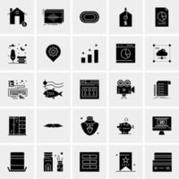 25 universelle Business-Icons Vektor kreative Icon-Illustration zur Verwendung in Web- und Mobilprojekten