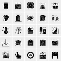 25 universelle Business-Icons Vektor kreative Icon-Illustration zur Verwendung in Web- und Mobilprojekten