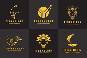 Zukunftstechnologie-Symbol vektor