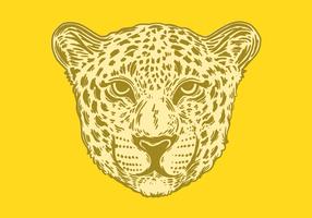 porträtt av en spotted jaguar