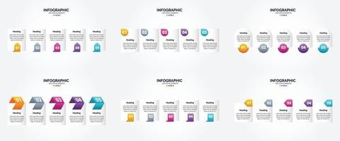 vektor illustration infographics platt design uppsättning för reklam broschyr flygblad och tidskrift