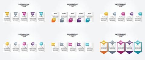 vektor illustration infographics platt design uppsättning för reklam broschyr flygblad och tidskrift