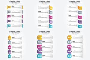 Dieses flache Design-Vektorillustrationsset ist ideal für die Erstellung von Infografiken für die Werbung. Broschüren. Flyer. und Zeitschriften. vektor