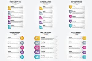 verwenden sie diese infografiken mit vektorillustrationen für werbung in einer broschüre. Flyer. oder Magazin. vektor