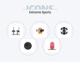 Sport Flat Icon Pack 5 Icon Design. . Sport. Sport. Fußball. Ball vektor