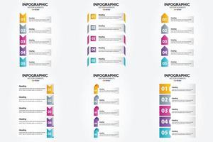 die vektorillustrationen in diesem set eignen sich ideal zum erstellen von infografiken für werbezwecke. Broschüren. Flyer. und Zeitschriften. vektor