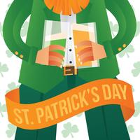 Illustration St. Patricks Tages vektor