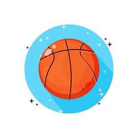 Basketball-Ikone Vektor-Design vektor