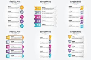 Dieses Vektor-Infografik-Set eignet sich perfekt für die Werbung in einer Broschüre. Flyer. oder Magazin. vektor