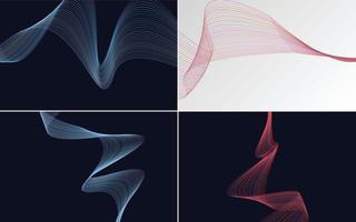 Sammlung von geometrischen Mustern mit minimalen Linien vektor