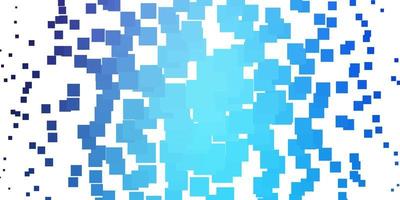 hellrosa, blauer Vektorhintergrund mit Rechtecken. vektor