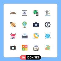 16 kreativ ikoner modern tecken och symboler av design app ramadan Lägg till tid redigerbar packa av kreativ vektor design element
